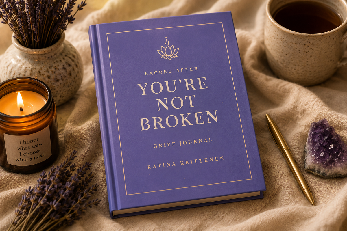 You’re Not Broken, You Are Becoming Grief Journal – Standard Edition (Unsigned)