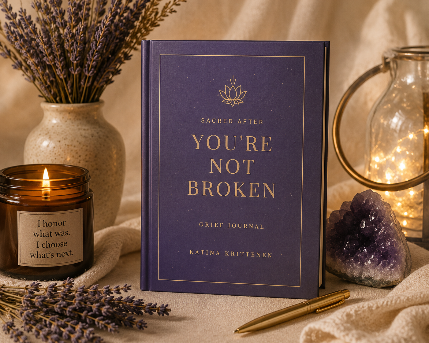 You’re Not Broken. You Are Becoming. guided journal