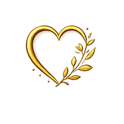 Sacred After decorative heart